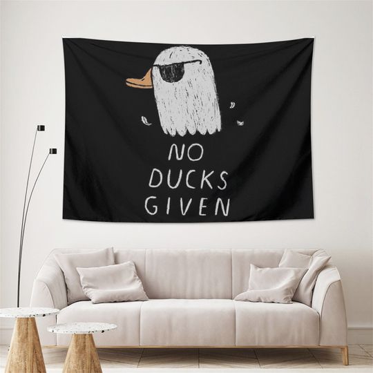 Discover No Ducks Given Tapestry Funny Meme Tapestry
