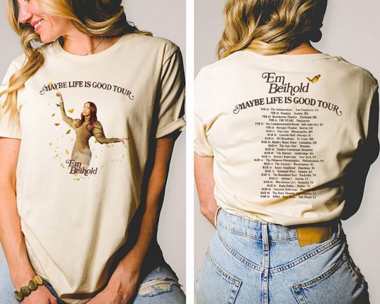 Discover Em Beihold My First Ever Headline Tour 2024 Shirt