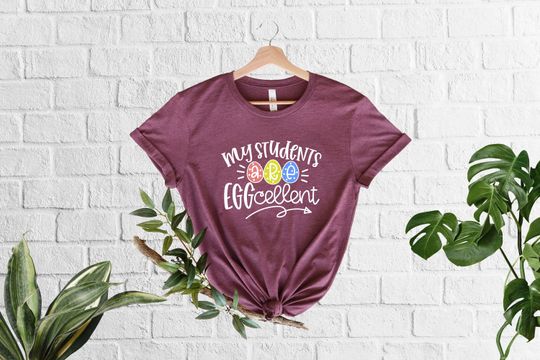 Discover My Students Are EGGcellent T-Shirt, Gift For Teacher