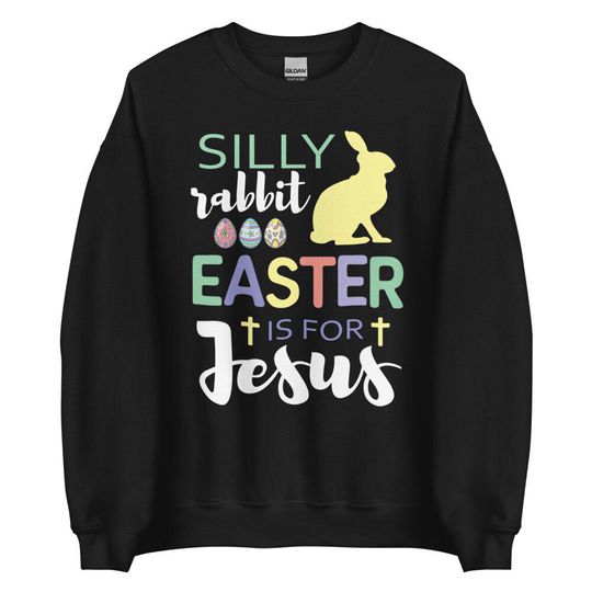 Discover Easter IS for Jesus Christian Resurrection Day Easter Gift Sweatshirt