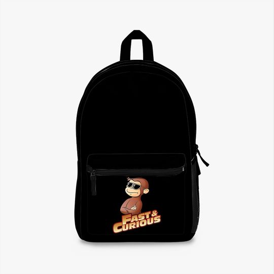 Discover Curious George T-ShirtFAST AND CURIOUS V2 Backpack