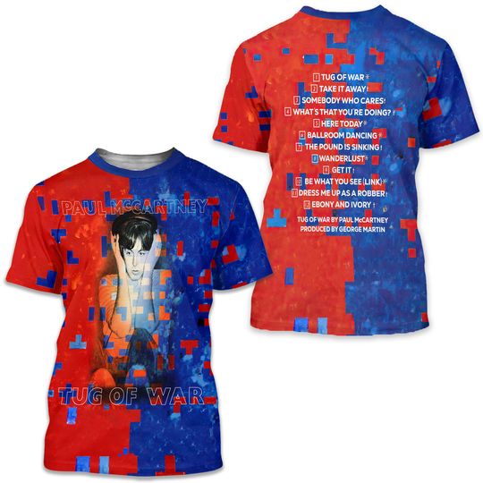 Discover P mccartney  music vintage 3D Tshirt