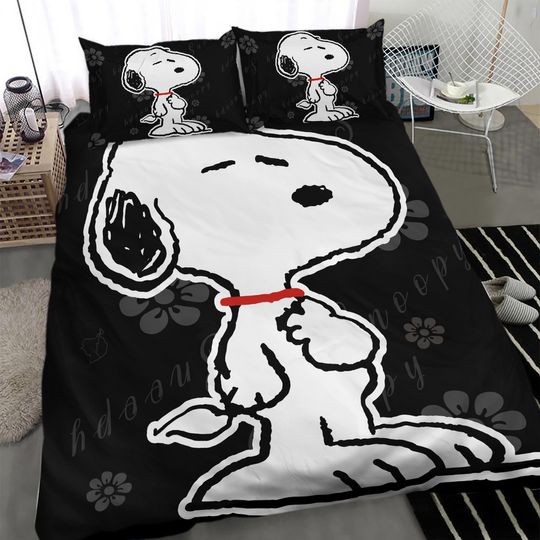 Discover Snoopy Bedding Set 3PCS Duvet Cover