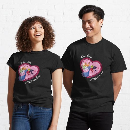 Discover Miraculous Ladybug - Valentine's Day Collection - Kwamis love is Miraculous T-Shirt