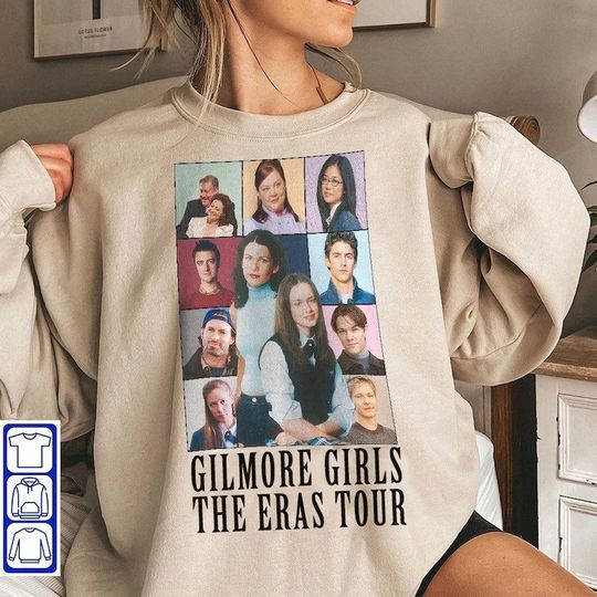 Discover Gilmore Girl Eras Shirt, Stars Hollows Shirt, Tv Show Gifts  Sweatshirt
