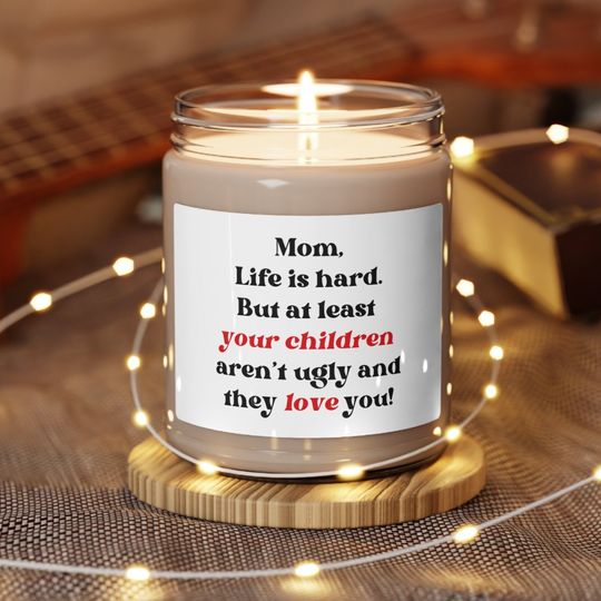 Discover Mom Life Candle for Mother's Day