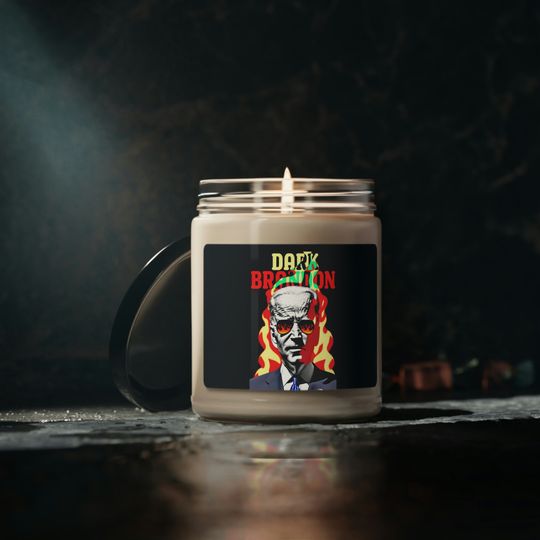 Discover Dark Brandon funny Joe Biden Scented Soy Candle