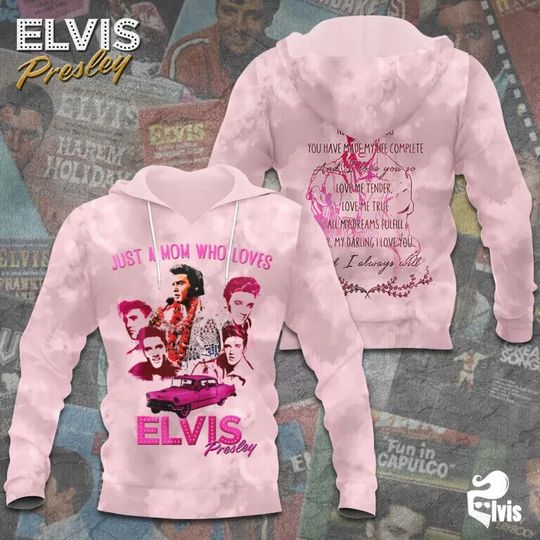 Discover The King Of Rock Elvis Presley Hoodie, Elvis 3D Hoodie, Gift For Fans