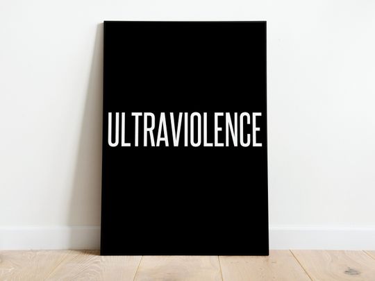 Discover Lana Del Rey Album Art, Ultraviolence Poster, Music Lover Gift