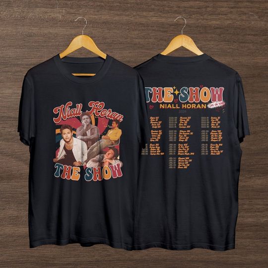 Discover Niall Horan 2024 Concert T-Shirt, Niall Horan The Show Live On Tour 2024 T-Shirt
