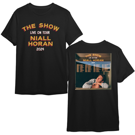 Discover Niall Horan The Show Live On Tour 2024 T-Shirt Gift Fans Music