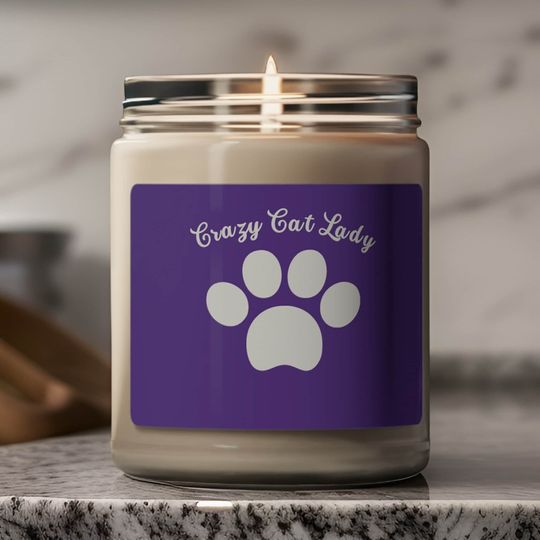 Discover A Breath of Calm: Scented Soy EuphoriaWhiskerWisdom Candles, Purr-fectly Scented Lights