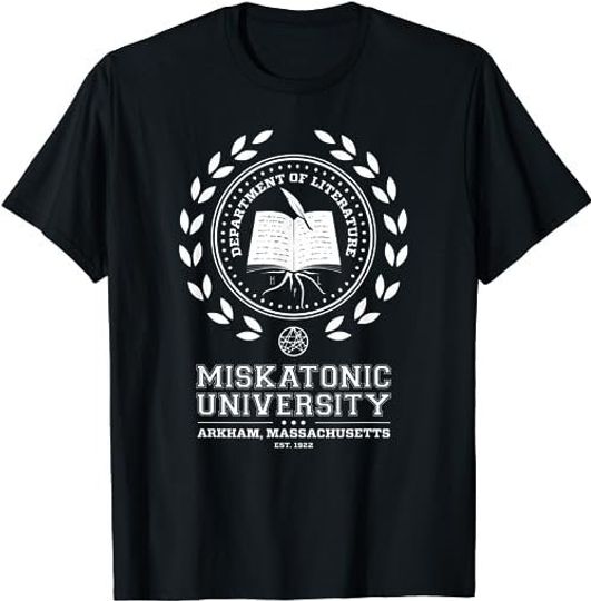 Discover Miskatonic University Cthulhu Mythos Necronomicon  T-Shirt