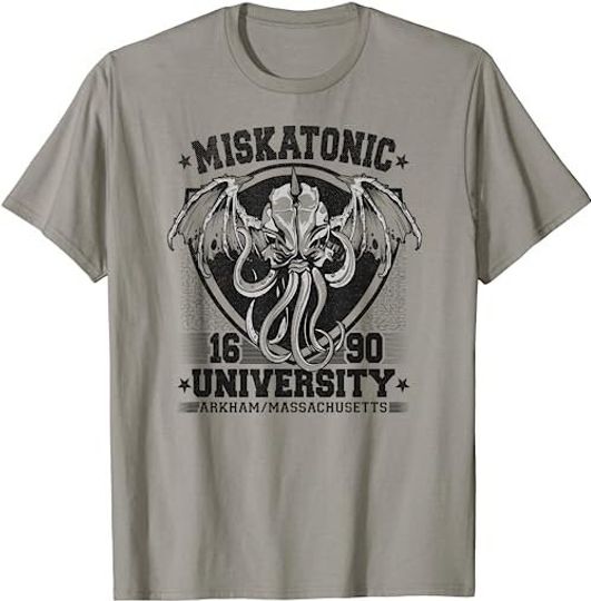 Discover Miskatonic Cthulhu University 1690 Horror Fiction  T-Shirt