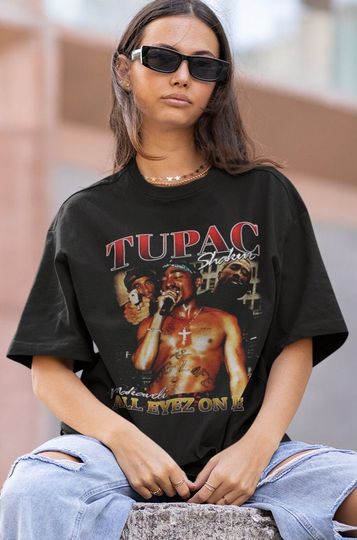 Discover Tupac Shakur 2Pac Hiphop TShirt, Tupac Shakur 2Pac Vintage Shirt