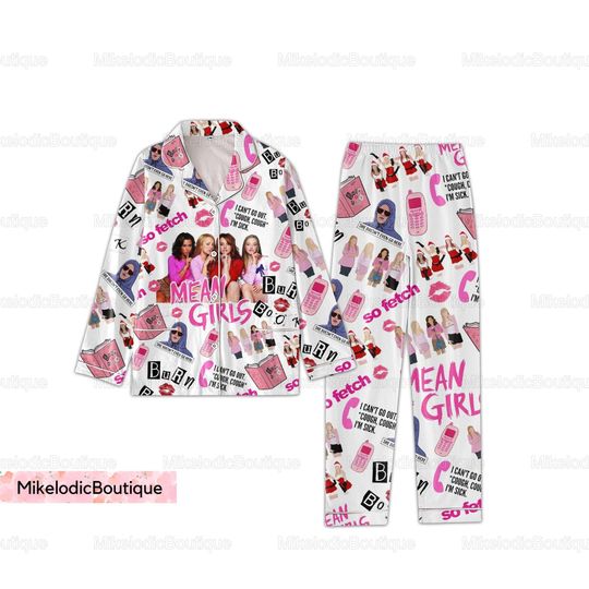 Discover Mean Girls Pajamas Set, Mean Girls Holiday Pajamas Set