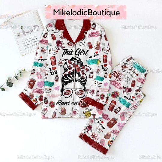 Discover Dr Pepper Pajamas Set, Dr Pepper Thick Pajamas Set