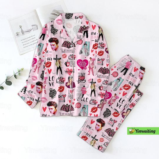 Discover Elvis Presley Pajamas, Elvis Presley Pajamas Set, Elvis Presley Pajamas Set
