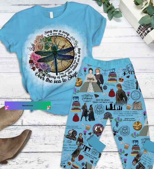 Discover Christmas Sassenach Pajamas Set, Outlander Christmas Pajamas Set