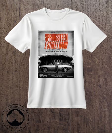 Discover Vintage Bruce Springsteen Unisex T-Shirt
