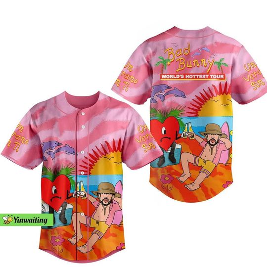 Discover Bad Bunny Baseball Jersey