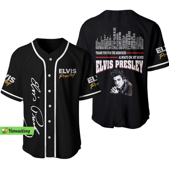Discover Elvis Presley Baseball Jersey, Elvis Presley Jersey Shirt
