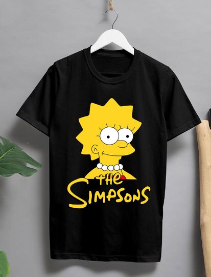 Discover The Simpson Lisa Simpson Men Women Unisex T-shirt
