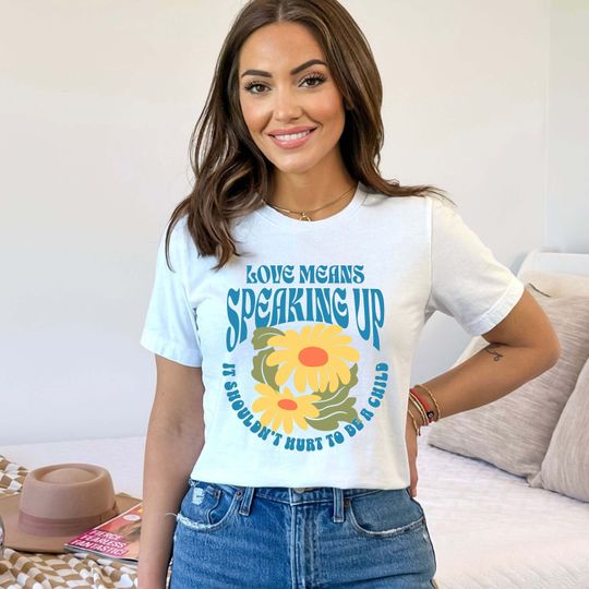 Discover Child Abuse Awareness Shirt, Domestic Violence Mental Health
