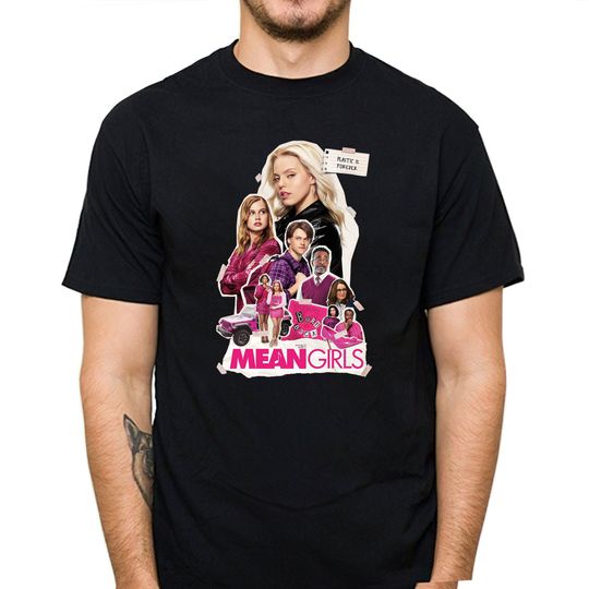 Discover Mean Girls 2024 Movie Film Angourie Rice Rene Rapp Cotton Tee T-shirt
