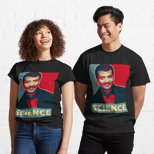 Discover Neil deGrasse Tyson Science Classic T-Shirt