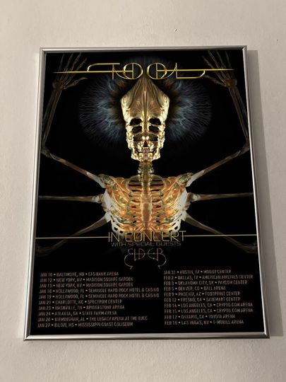 Discover Tool Band 2024 Tour Poster | Collector's Item Gift
