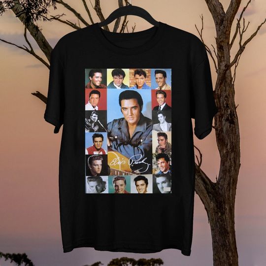Discover The King Of Rock Elvis Presley Shirt, Fan Elvis Shirt