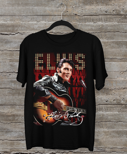 Discover The King Of Rock Elvis Presley Shirt, Fan Elvis Shirt