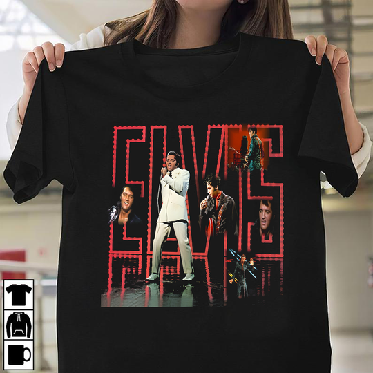 Discover The King Of Rock Elvis Presley Shirt, Fan Elvis Shirt