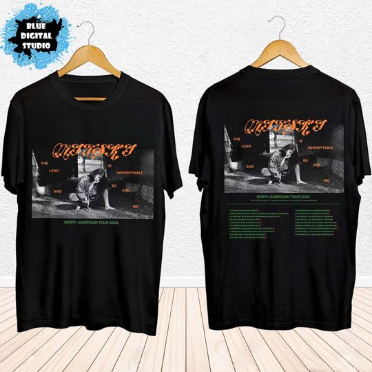 Discover Mski The Land is Inhospitable and So Are We 2024 Tour Shirt
