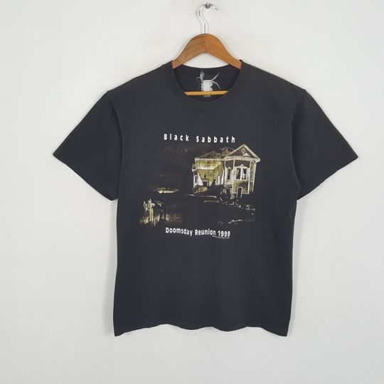 Discover Vintage BLACK SABBATH American Heavy Metal Band Tour T-Shirt