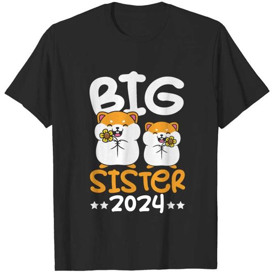 Discover Big Sister 2024 Big Sis 24 T-shirt