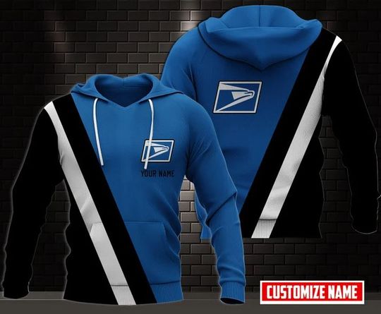 Discover Personalized Postal Service Hoodie, 3D Printed Hoodie