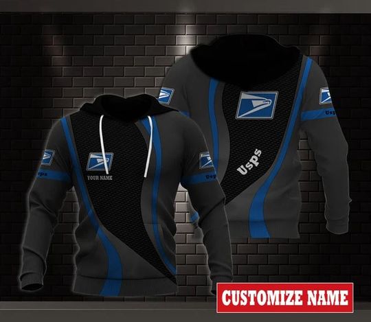 Discover Personalized Postal Service Hoodie, 3D Printed Hoodie