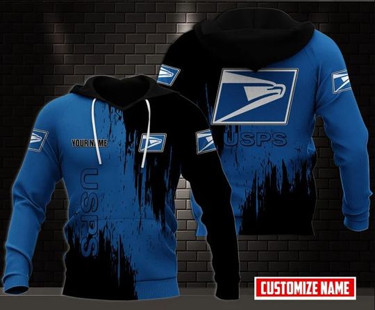 Discover Personalized Postal Service Hoodie, 3D Printed Hoodie