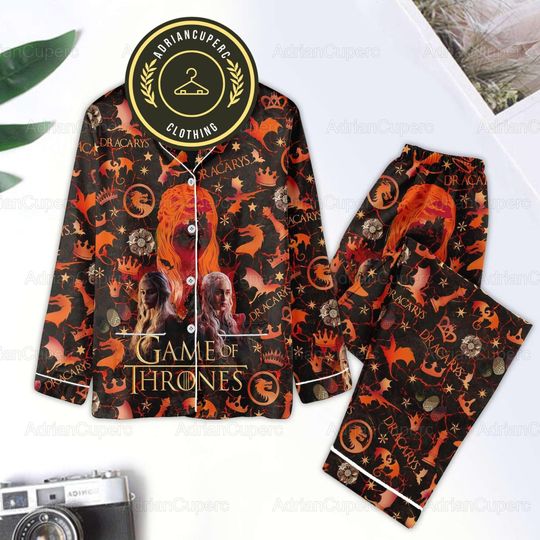 Discover Game Of Thrones Pajamas Set, Game Of Thrones Pajamas