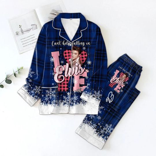 Discover In love Elvis Presley Home Pajamas Set