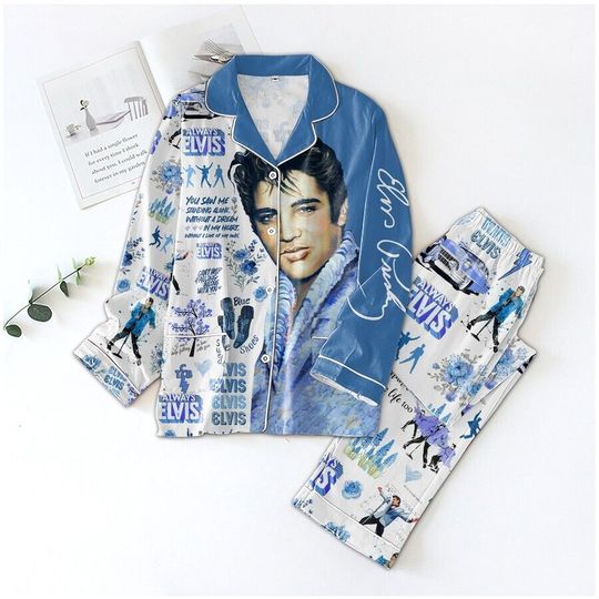 Discover The King Elvis Presley Home Pajamas Set