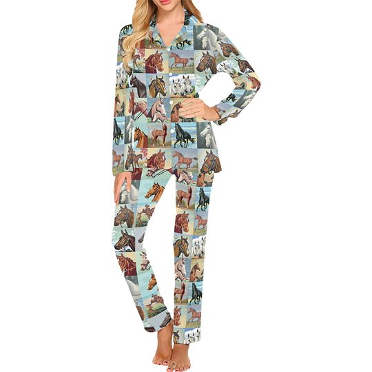 Discover Number Horses Pajamas Set