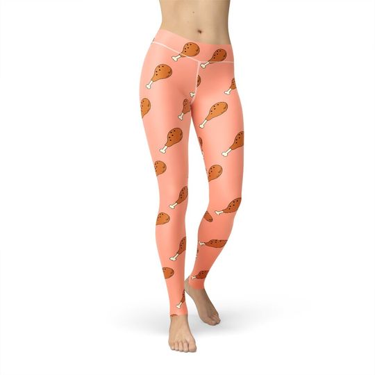 Discover Fried Chicken Leggings