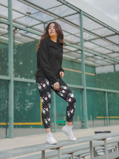 Discover Gnome Christmas Leggings, Soft Womens Leggings