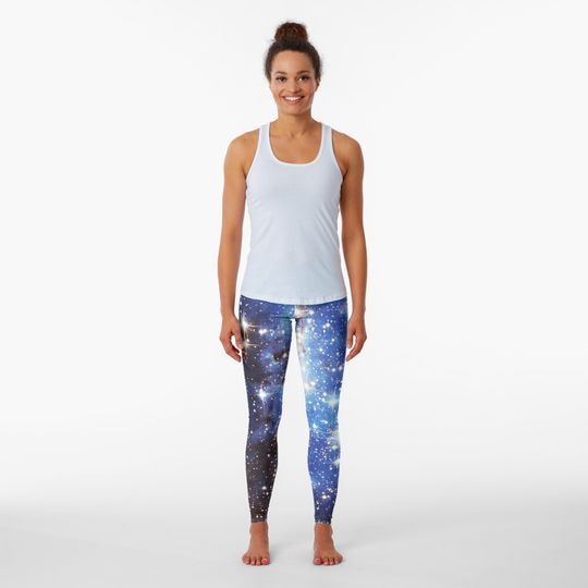 Discover Blue Galaxy 3.0 Leggings