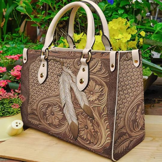 Discover Native American Leather Bag, Bohemian  Handbag, Custom Leather Bag