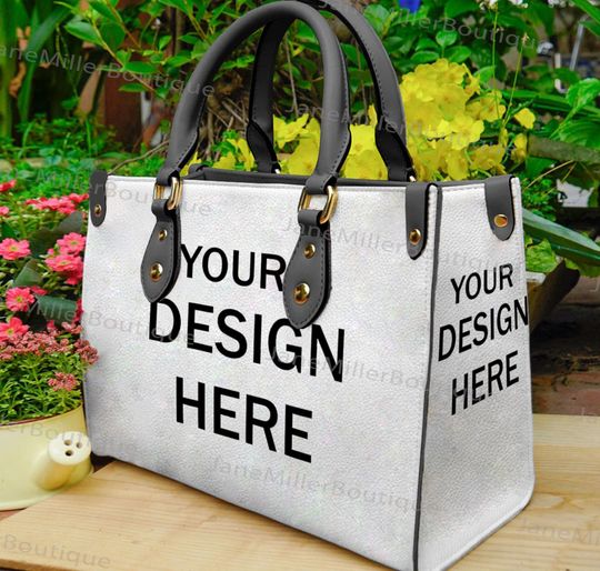 Discover Custom Design Leather Bag, Custom Handbag, Personalized Leather Bag