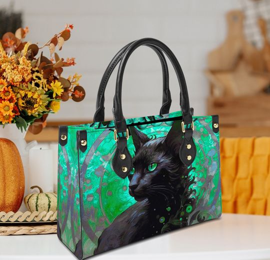 Discover Black Cat Witch Bag, Witchy Boho Cat Crossed Body Bag